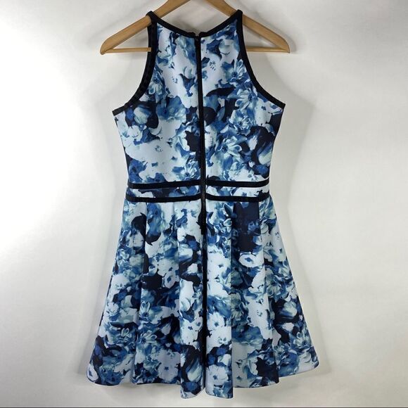 Parker Dress Floral Print Emmy Fit & Flare Mini - Picture 4 of 8
